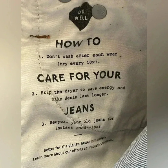 Madewell Perfect Vintage Jeans size 23 - Picture 7 of 10